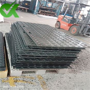 1 inch mud hdpe ground protection mat